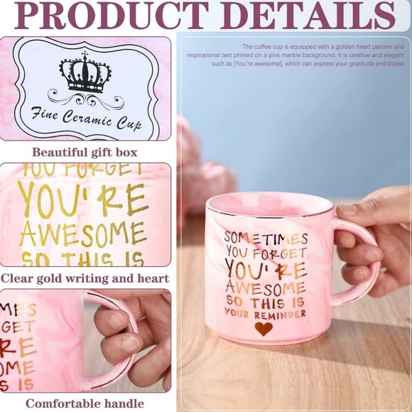 - Inspirational Cup: Sometimes You Forget You're Awesome.... - Picture 2 of 5